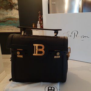 Balmain B-Buzz 23 Hand Bang (Monogram - Brand New)